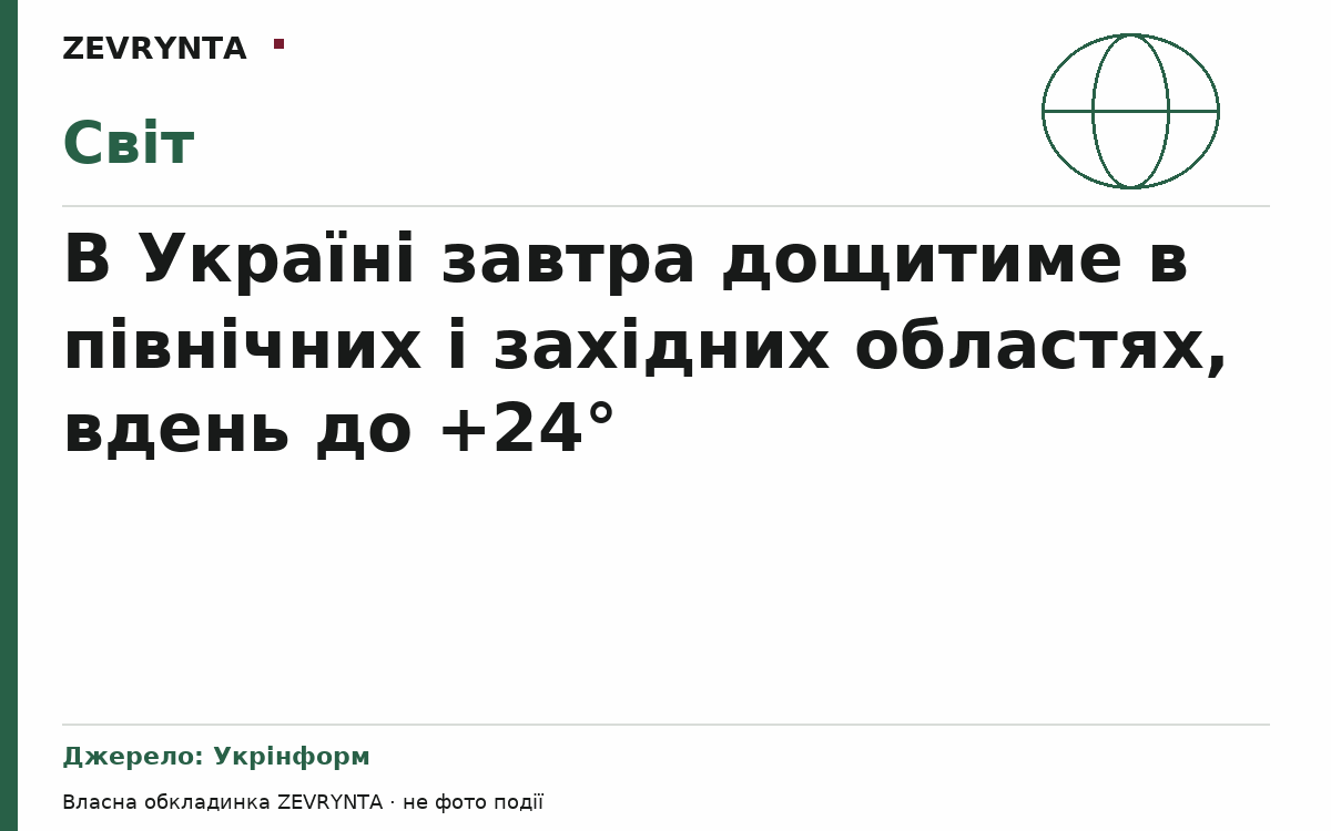 Графічна обкладинка ZEVRYNTA