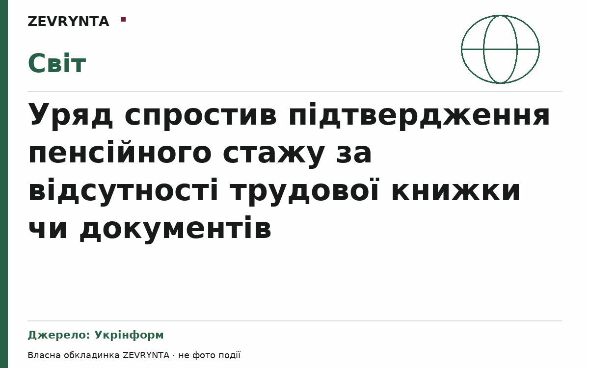 Графічна обкладинка ZEVRYNTA