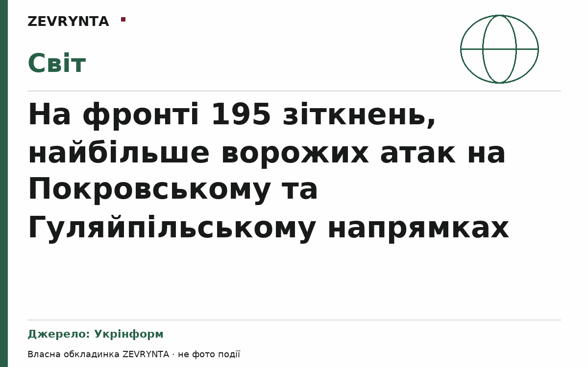 Графічна обкладинка ZEVRYNTA