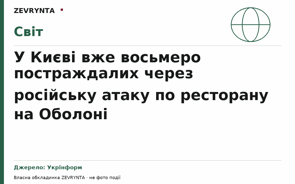 Графічна обкладинка ZEVRYNTA